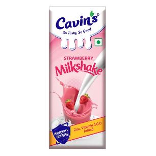 Cavin's Strawberry Milk Shake 200 ml