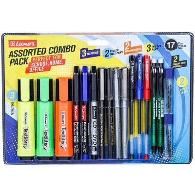 Luxor Stationery Set Assorted, Combo Pack, 1 N